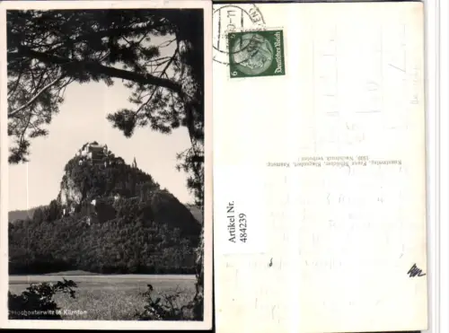 484239,Burg Hochosterwitz b. St. Georgen am Längsee pub F. Schilcher
