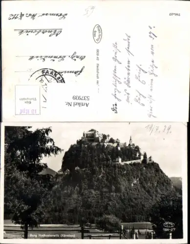 537939,Burg Hochosterwitz b. St. Veit an der Glan