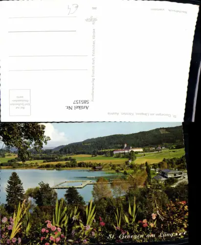 585157,St Georgen am Längsee Ansicht m. Stift