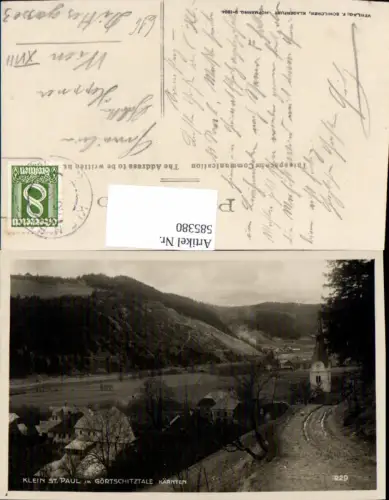 585380,Klein Sankt Paul i. Görtschitztale Ansicht