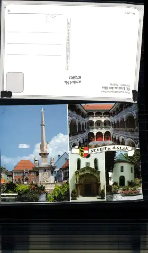 672903,Mehrbild Ak St Veit a. d. Glan Ansichten