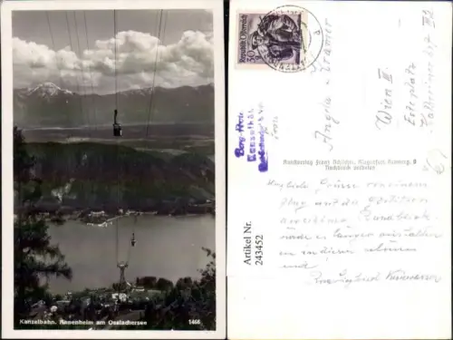 243452,Kanzelbahn Annenheim am Ossiachersee Seilbahn Gondel pub Franz Schilcher 1466