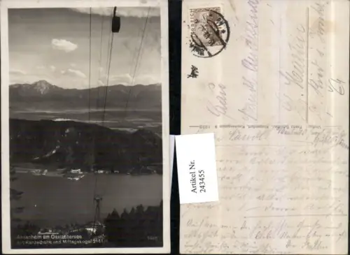 243455,Annenheim am Ossiachersee m. Kanzelbahn Seilbahn u. Mittagskogel pub Franz Schilcher 1465