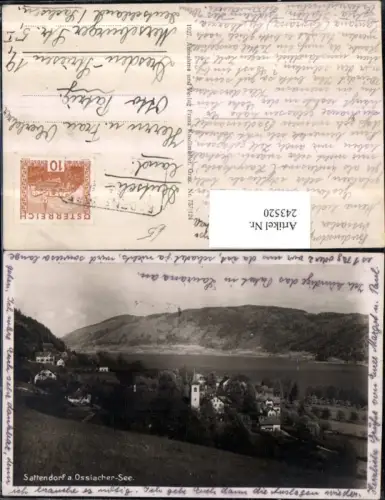 243520,Sattendorf am Ossiachersee Teilansicht