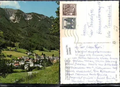 243860,Bad Bleiberg Totale Blick geg. Dorbratsch