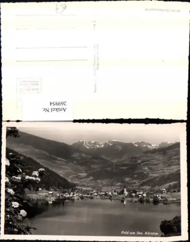 269954,Feld am See Totale Bergkulisse