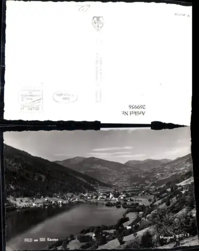 269956,Feld am See Totale Bergkulisse
