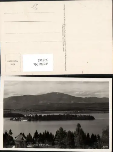 378362,Faakersee See b. Villach m. Görlitzen Gerlitzen Bergkulisse pub Franz Schilcher 1718