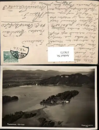 378373,Faakersee See b. Faak Fliegeraufnahme 1181