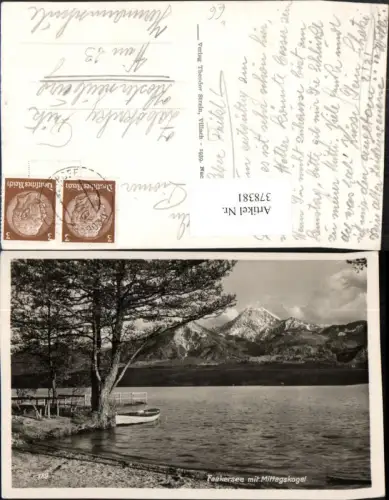 378381,Faakersee See b. Faak m. Mittagskogel Bergkulisse