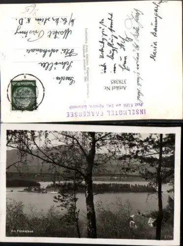 378385,Faakersee See b. Faak Villach pub Franz Schilcher 1714