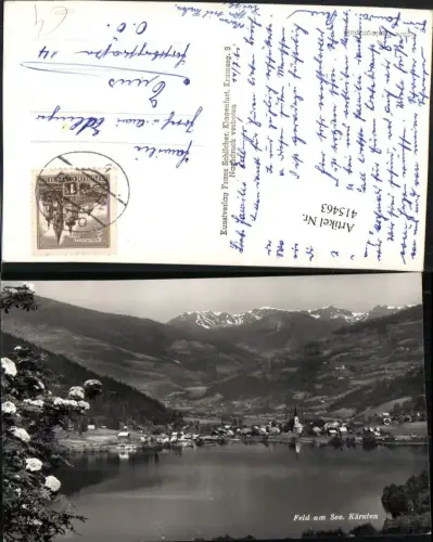 415463,Feld am See Totale Bergkulisse