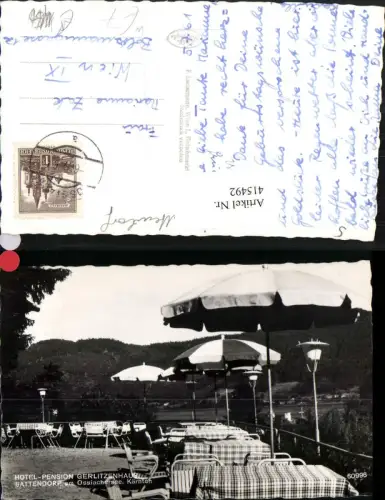 415492,Sattendorf am Ossiachersee Hotel Pension Gerlitzenhaus Terrasse