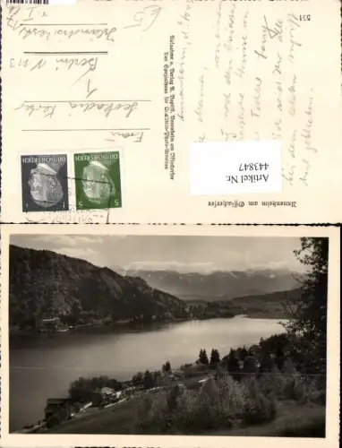 443847,Annenheim am Ossiachersee b. Treffen Bergkulisse