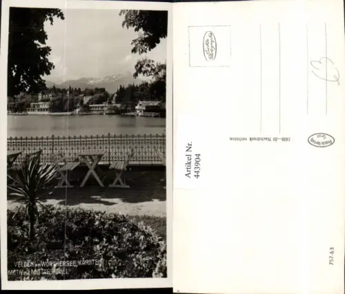 443904,Velden am Wörthersee Motiv m. Mittagskogel