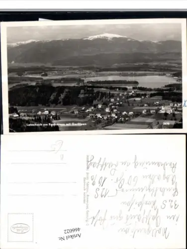 466022,Latschach am Faakersee Totale m. Gerlitzen Bergkulisse