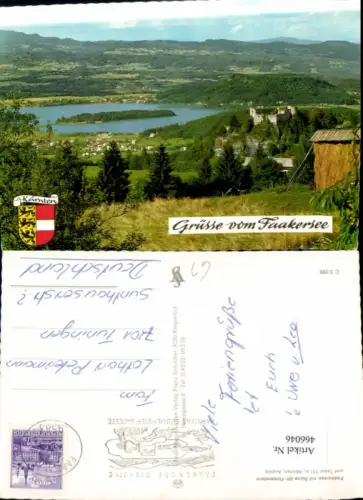 466046,Faakersee See b. Faak m. Ruine Finkenstein