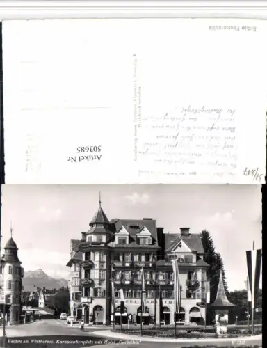 503685,Velden am Wörthersee Karawankenplatz m. Hotel Carinthia