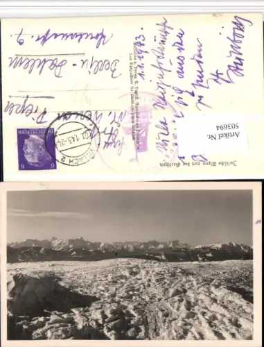 503694,Julische Alpen von d. Gerlitzen b. Arriach Bergkulisse