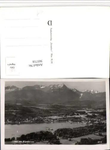 503718,Velden am Wörthersee Totale Bergkulisse