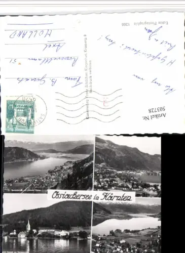 503728,Ossiachersee Sattndorf Ossiach Totale Mehrbildkarte