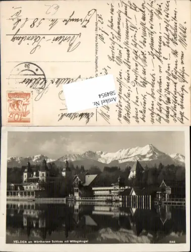 584954,Velden am Wörthersee Schloßhotel