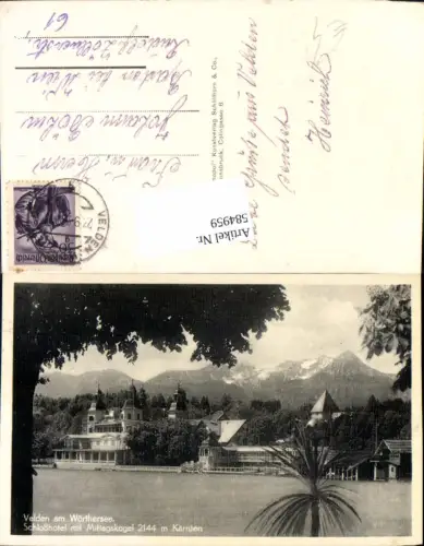 584959,Velden am Wörthersee Schloßhotel