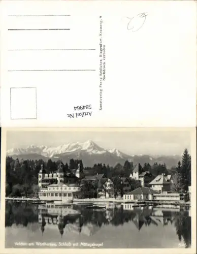 584964,Velden am Wörthersee Schloßhotel