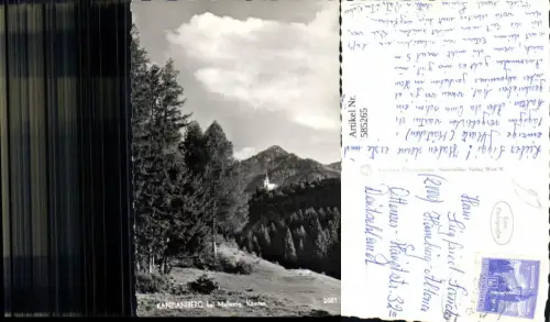 585265,Foto Ak Kanzianiberg b. Mallestig Finkenstein am Faaker See