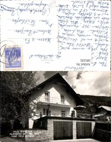 585335,Foto Ak Feld a. See Haus Schmölzer