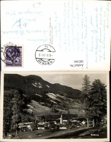585341,Foto Ak Bad Bleiberg Ansicht