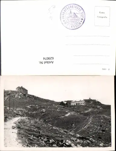 629074,Foto Ak Dobratschkirche Maria a. Stein Bad Bleiberg Villach