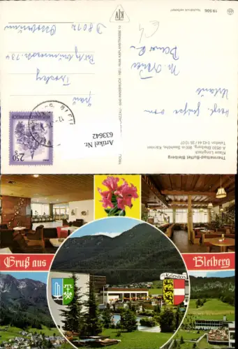 633642,Mehrbild Ak Bleiberg Thermalbad-Buffet Bleiberg Bad Bleiberg