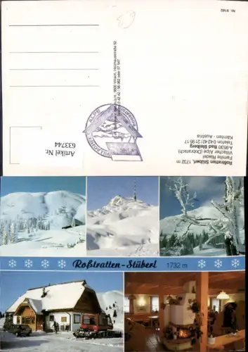 633744,Bad Bleiberg Roßtratten Stüberl Wintersport Pistenraupe