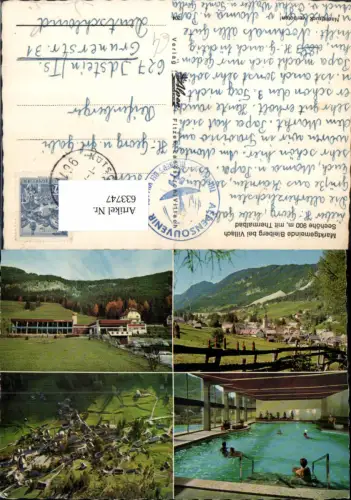 633747,Mehrbild Ak Bad Bleiberg b. Villach Thermalbad