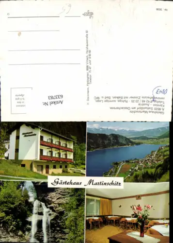 633783,Mehrbild Ak Sattendorf Gästehaus Martinschitz Treffen am Ossiacher See