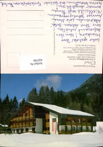 633790,Bad Bleiberg Pension Vital Winteransicht