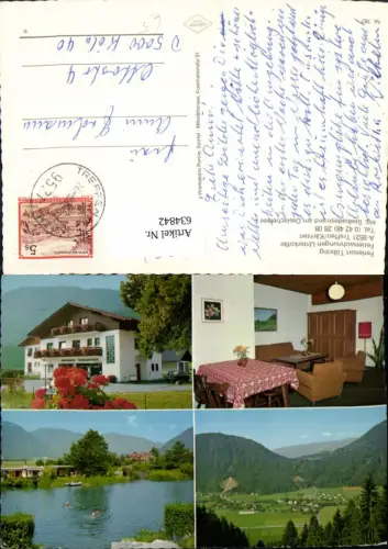 634842,Mehrbild Ak Treffen am Ossiacher See Kärnten Ferienort Töbring