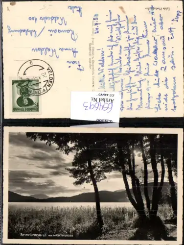 654693,Stimmungsbild v. Wörthersee b. Velden