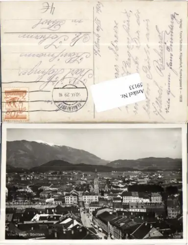 59133,Villach m. Gerlitzen pub Schilcher 1368