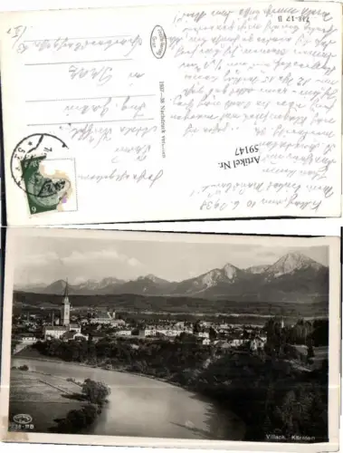 59147,Villach Totale 1937