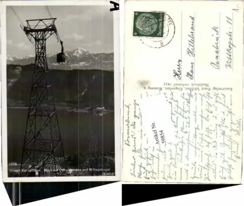 59854,Villach Kanzelbahn Ossiachersee Ossiach