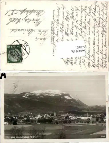 59860,Villach m. Dobratsch Schilcher 1005