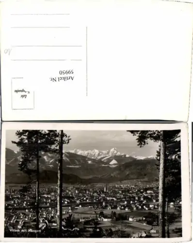 59950,Villach m. Mangart 1940
