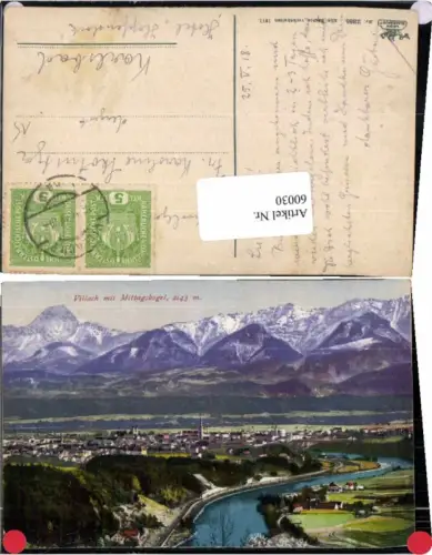 60030,Villach Tolle COLOR AK 1917 pub Leon 2395