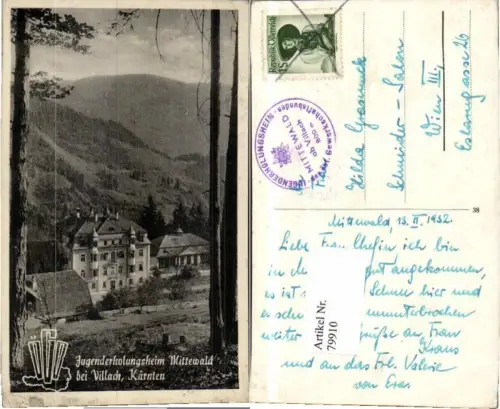 79910,Heim Mittewald bei Villach Seltene Partie