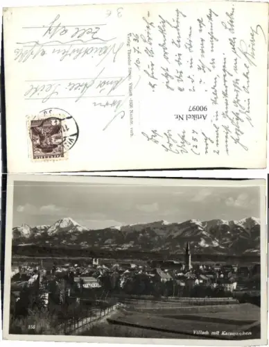 90097,Villach m. Karawanken 1936