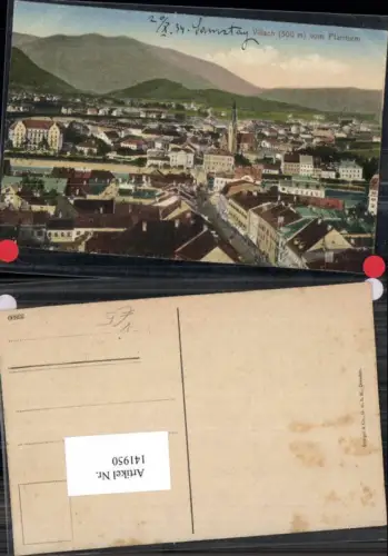 141950,Villach vom Pfarrturm