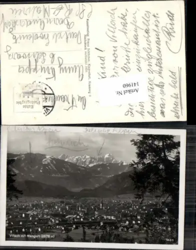 141960,Villach m. Mangart