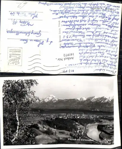 141972,Villach m. Karawanken